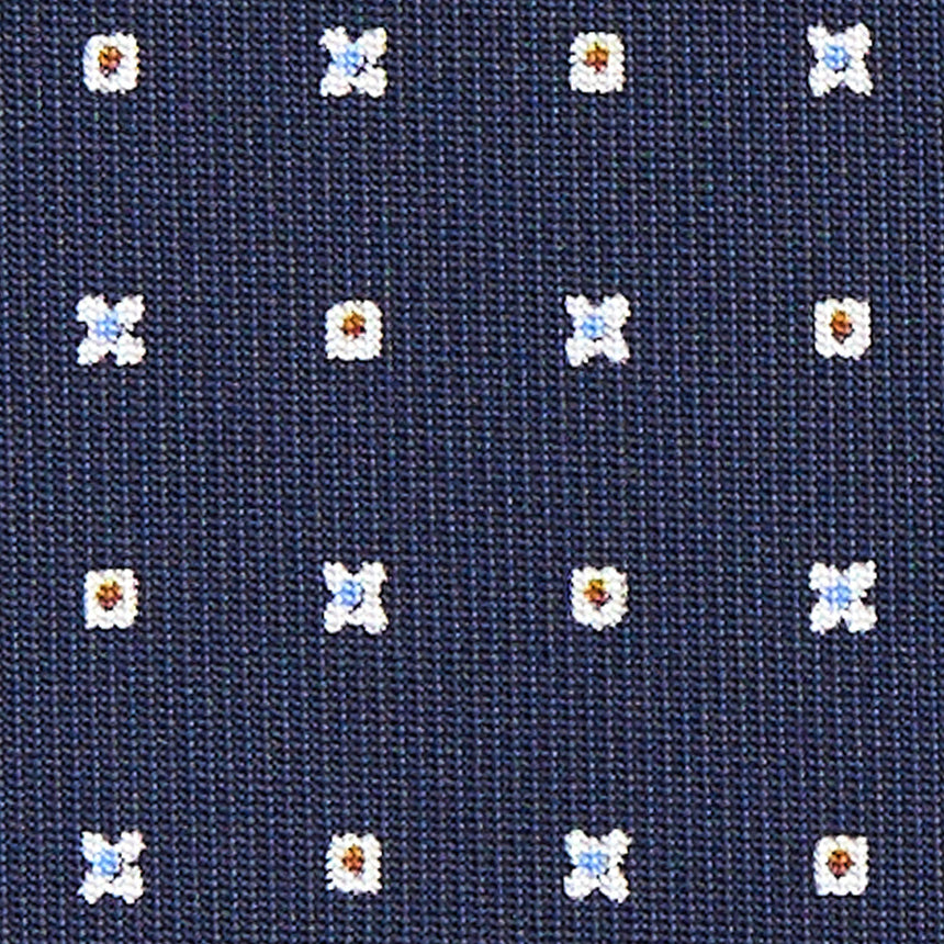 DARK BLUE CLASSIC SILK TIE