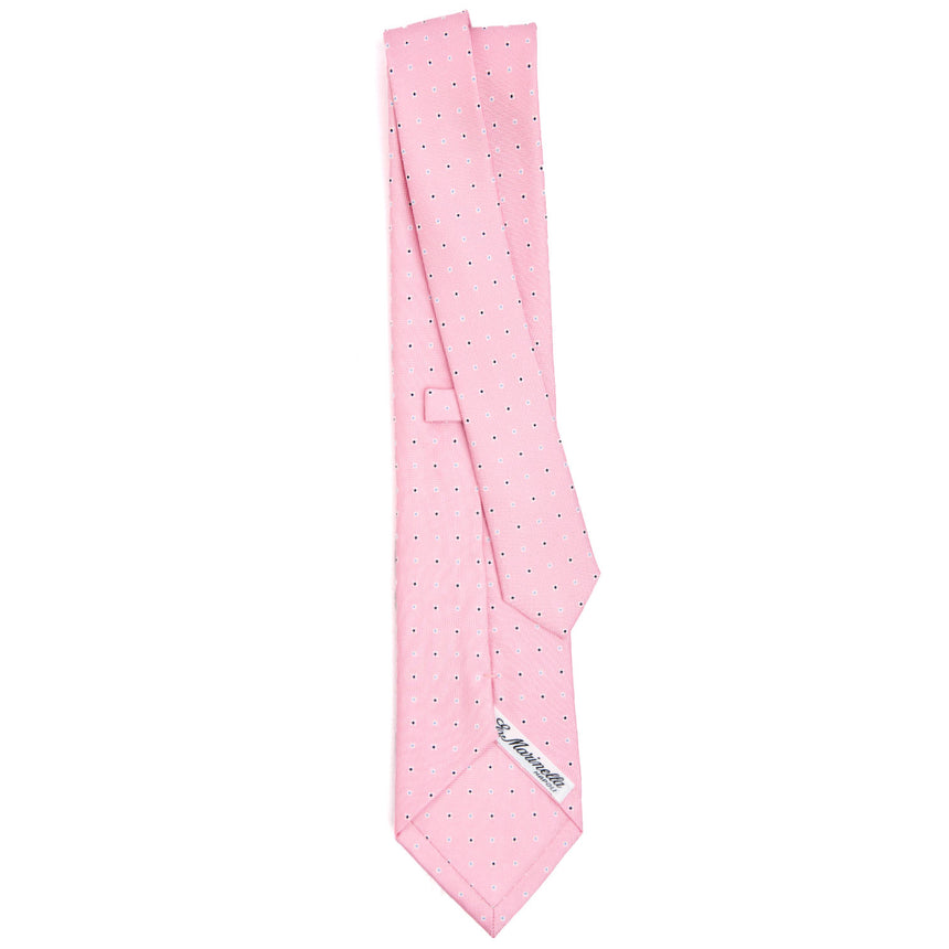 CRAVATTA SARTORIALE CLASSICA IN SETA ROSA