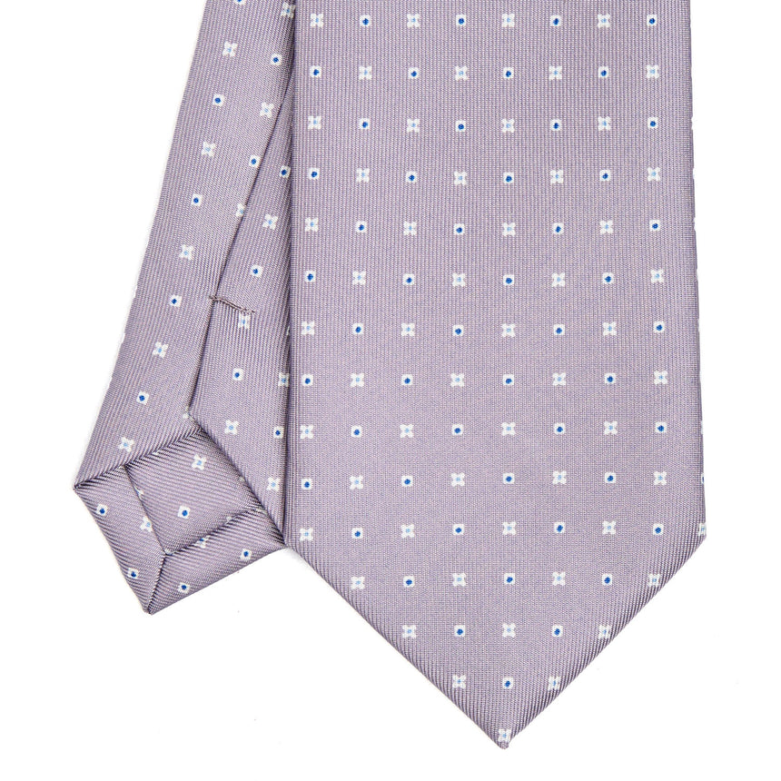 LIGHT GREY CLASSIC SILK TIE