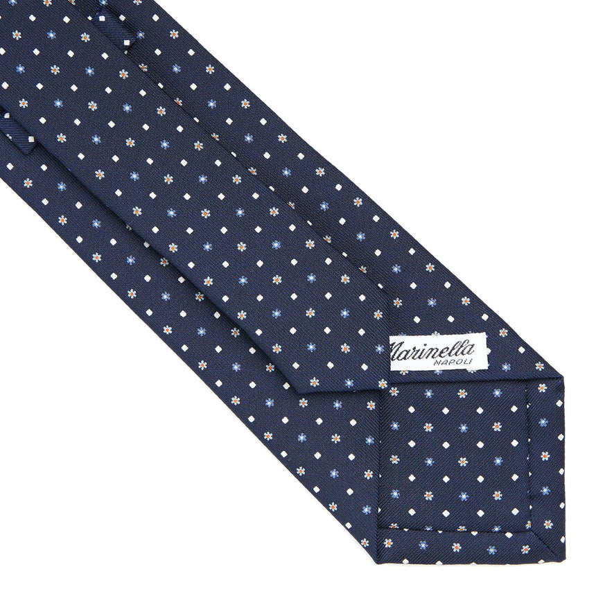 DARK BLUE CLASSIC SILK TIE