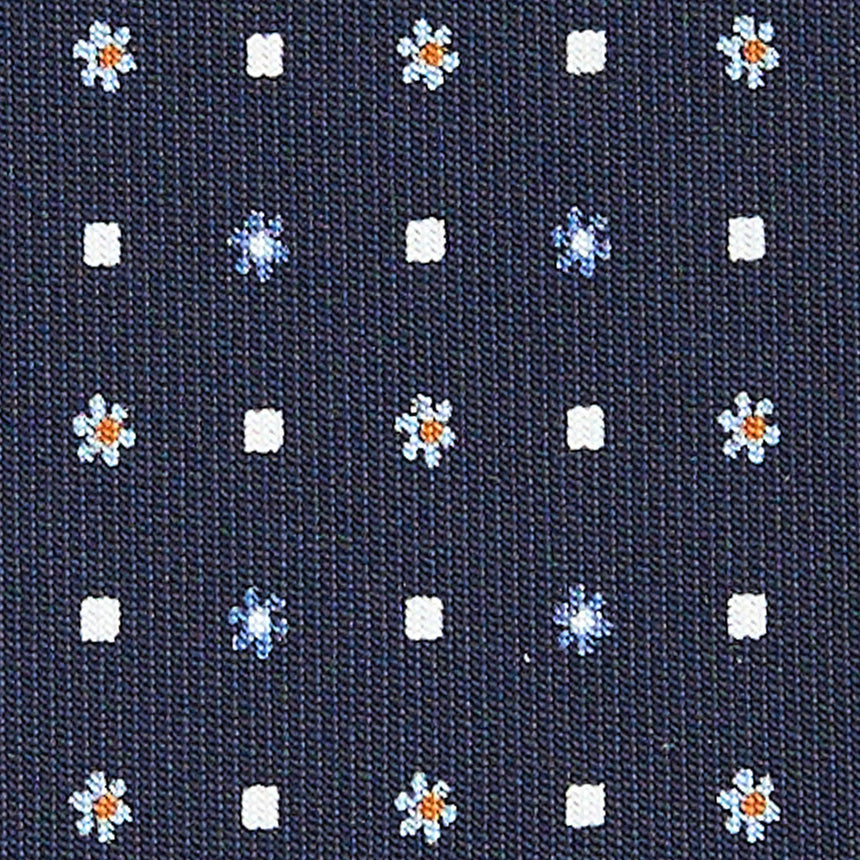 DARK BLUE CLASSIC SILK TIE