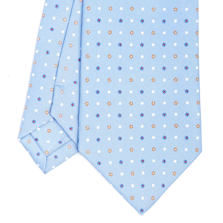 LIGHT BLUE CLASSIC SILK TIE