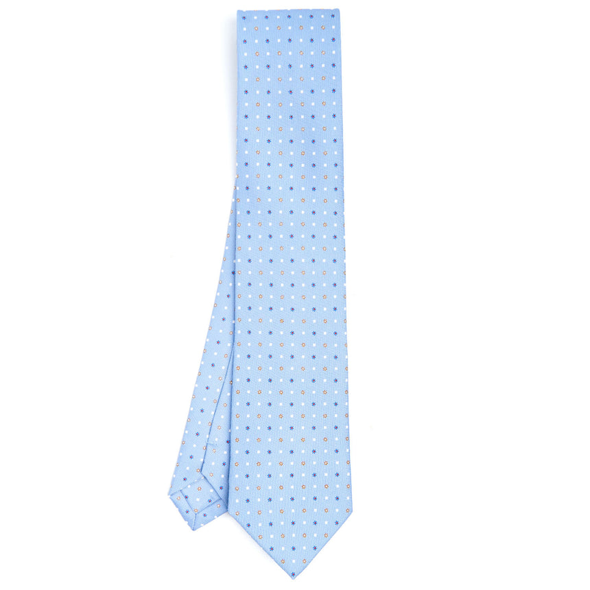 LIGHT BLUE CLASSIC SILK TIE