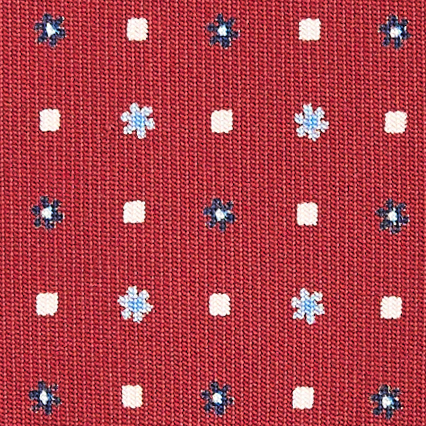 BURGUNDY CLASSIC SILK TIE