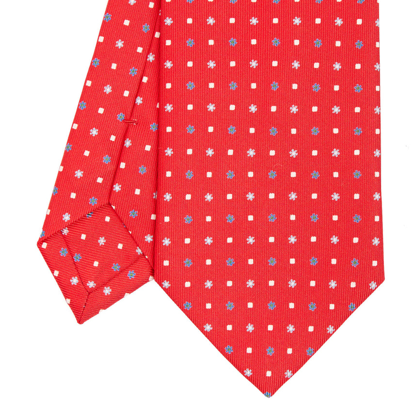 RED CLASSIC SILK TIE