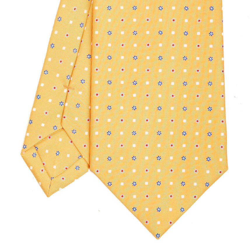 YELLOW CLASSIC SILK TIE