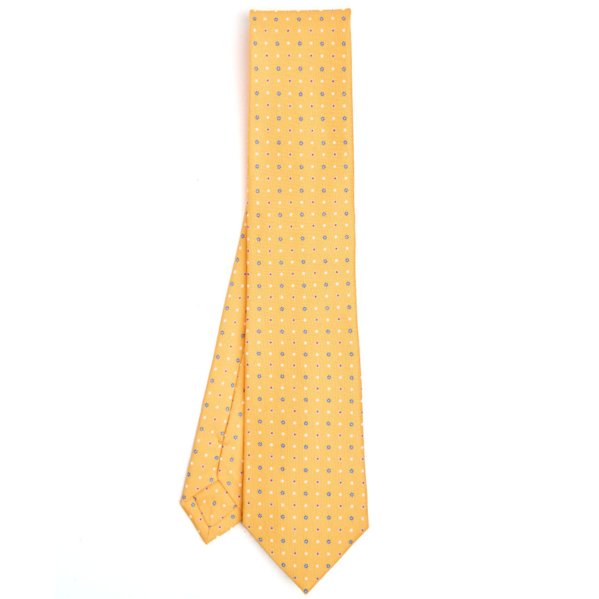 YELLOW CLASSIC SILK TIE