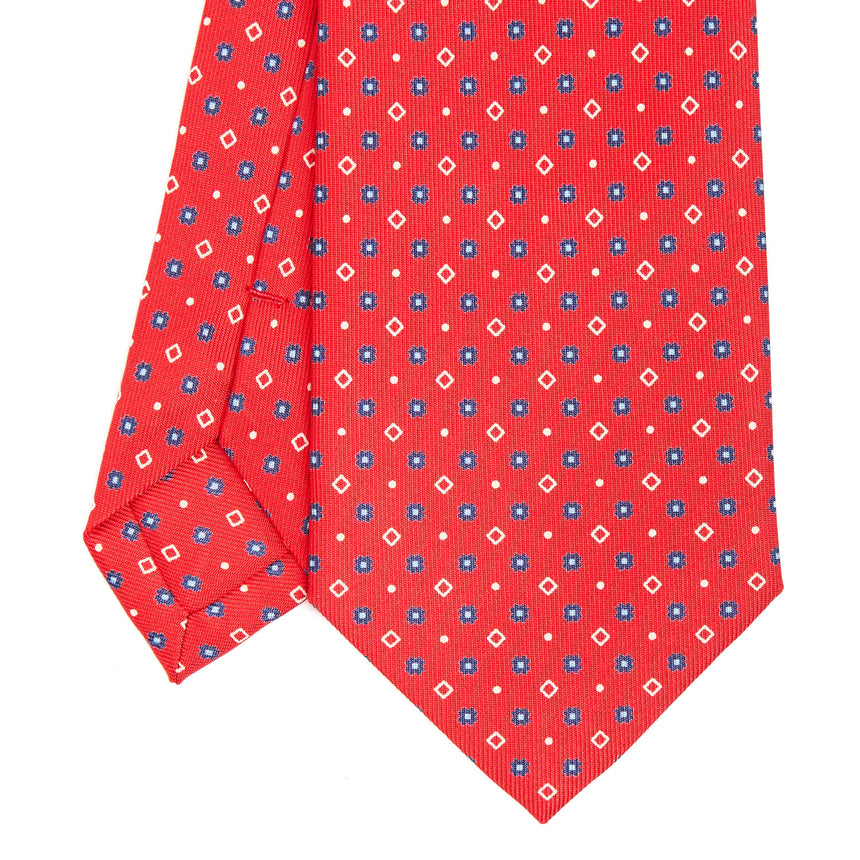 RED CLASSIC SILK TIE
