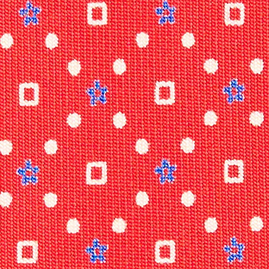 RED CLASSIC SILK TIE