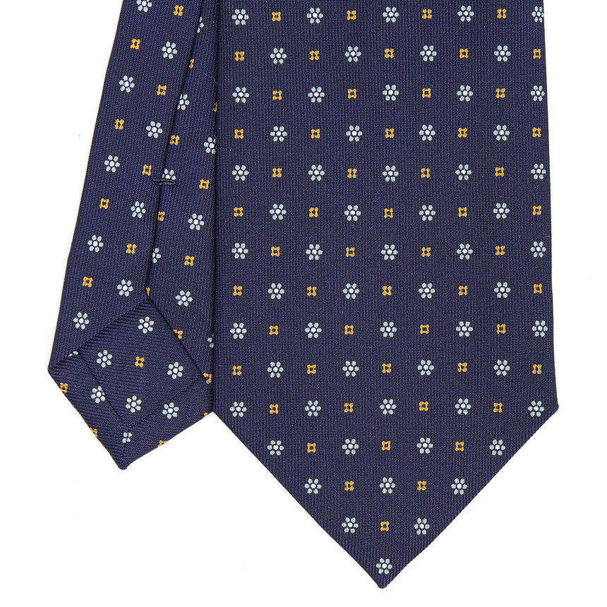 DARK BLUE CLASSIC SILK TIE