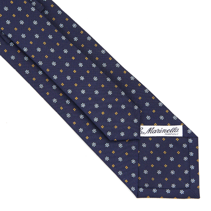 DARK BLUE CLASSIC SILK TIE