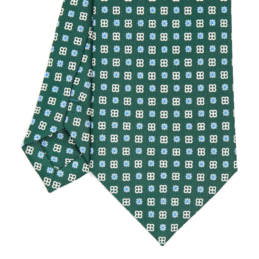 DARK GREEN CLASSIC SILK TIE