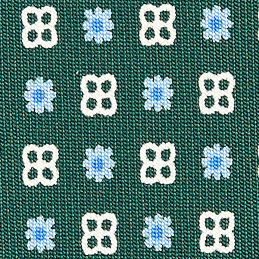 DARK GREEN CLASSIC SILK TIE