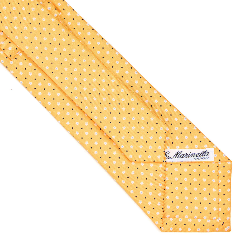 YELLOW CLASSIC SILK TIE