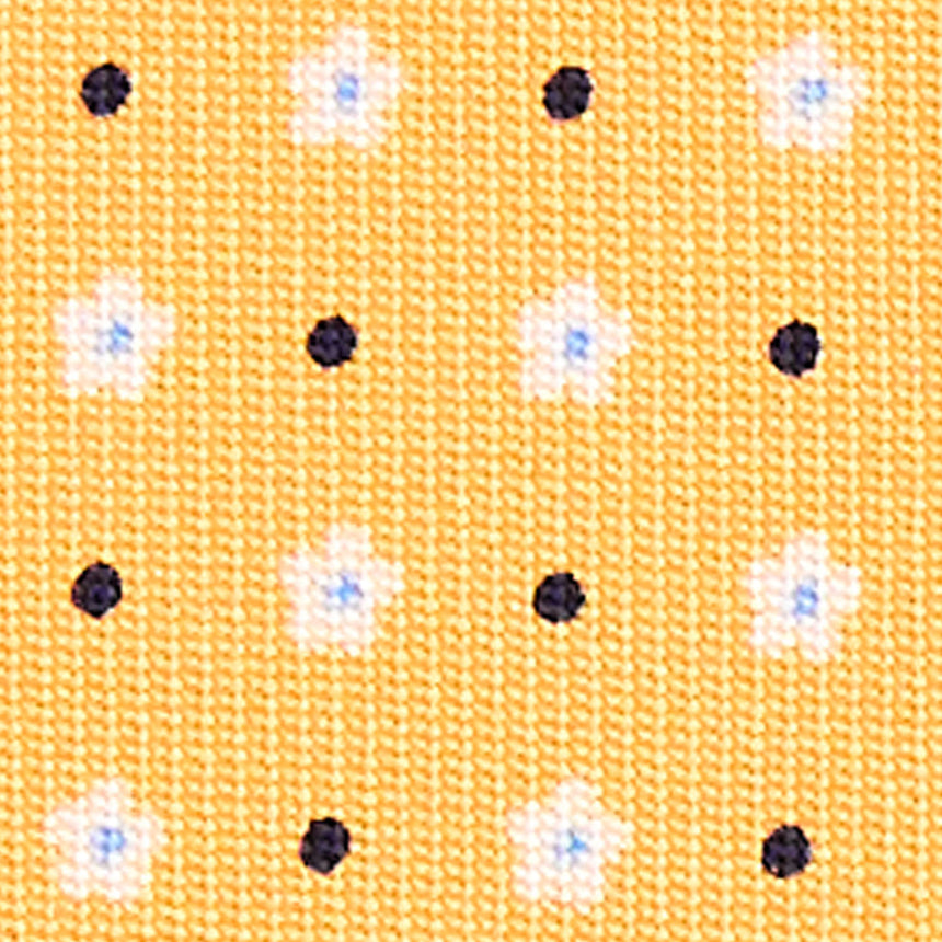 YELLOW CLASSIC SILK TIE