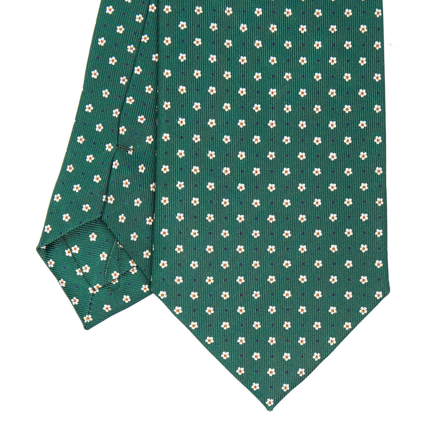 DARK GREEN CLASSIC SILK TIE