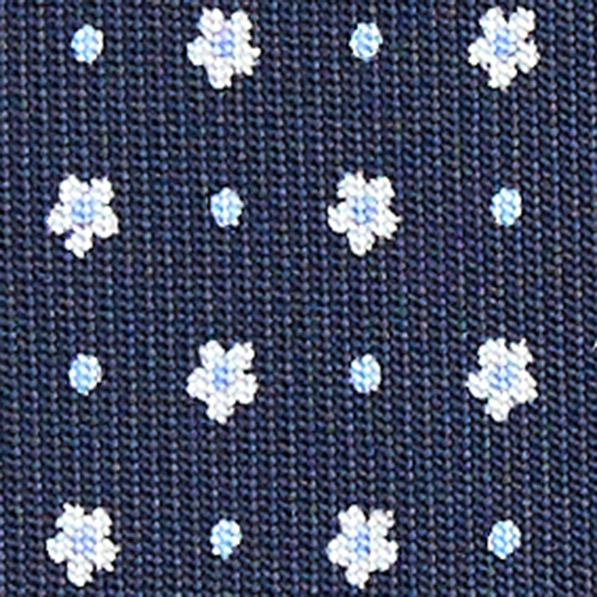 DARK BLUE CLASSIC SILK TIE