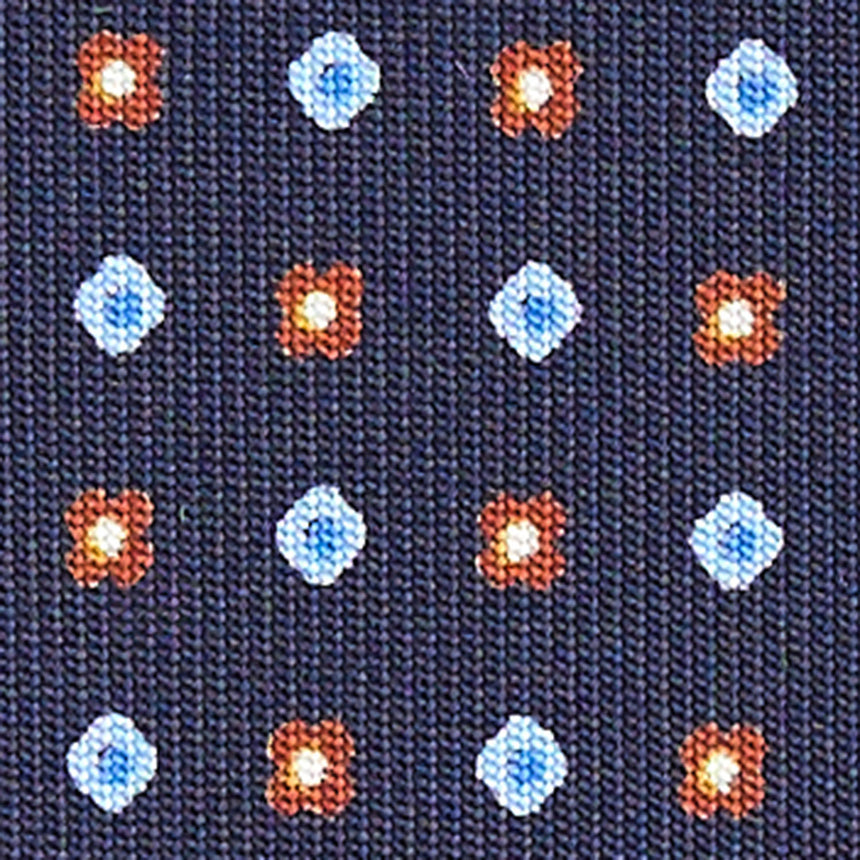 DARK BLUE CLASSIC SILK TIE