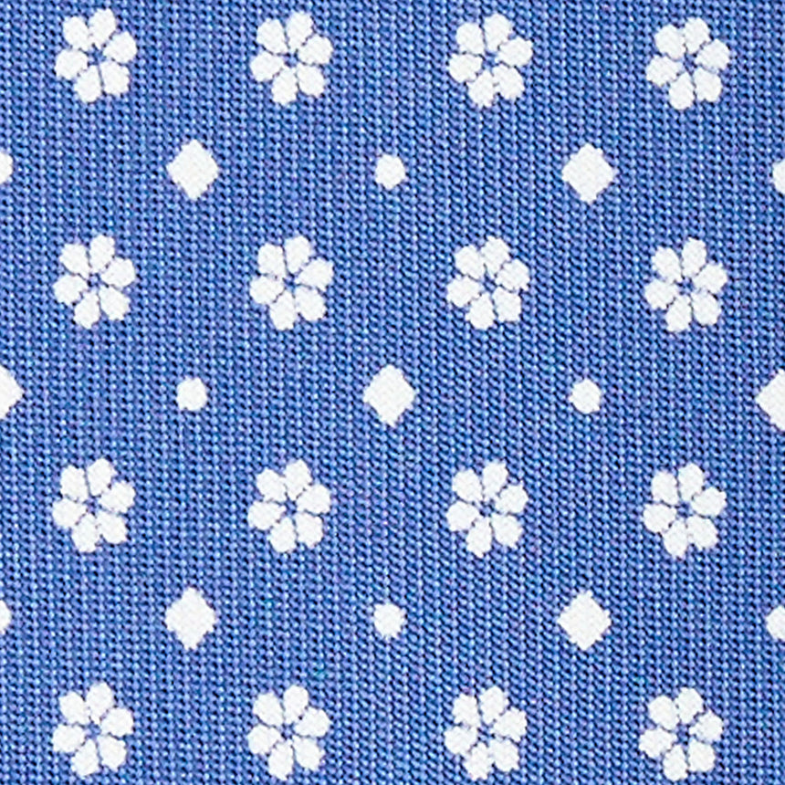 CRAVATTA SARTORIALE CLASSICA IN SETA AZZURRO POLVERE