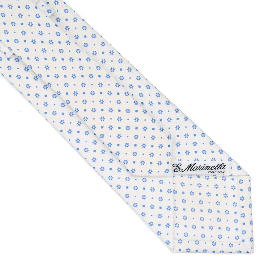 WHITE CLASSIC SILK TIE
