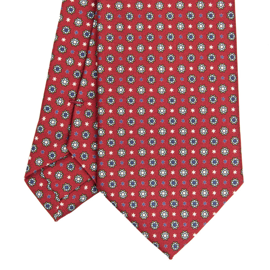 CRAVATTA SARTORIALE CLASSICA IN SETA BORDEAUX