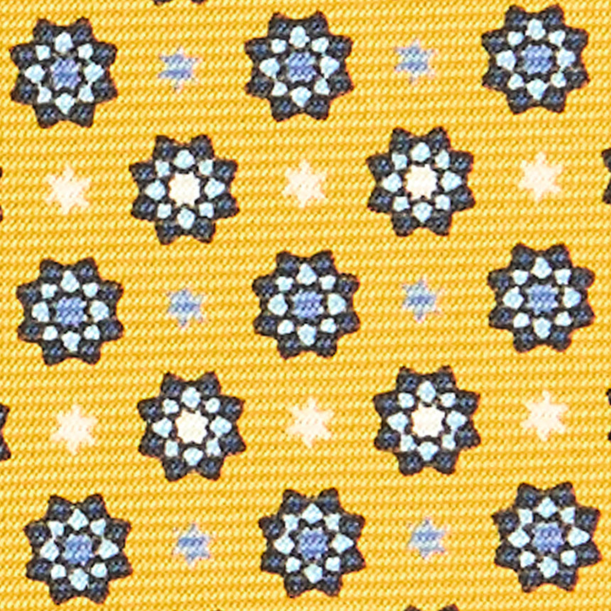 YELLOW CLASSIC SILK TIE