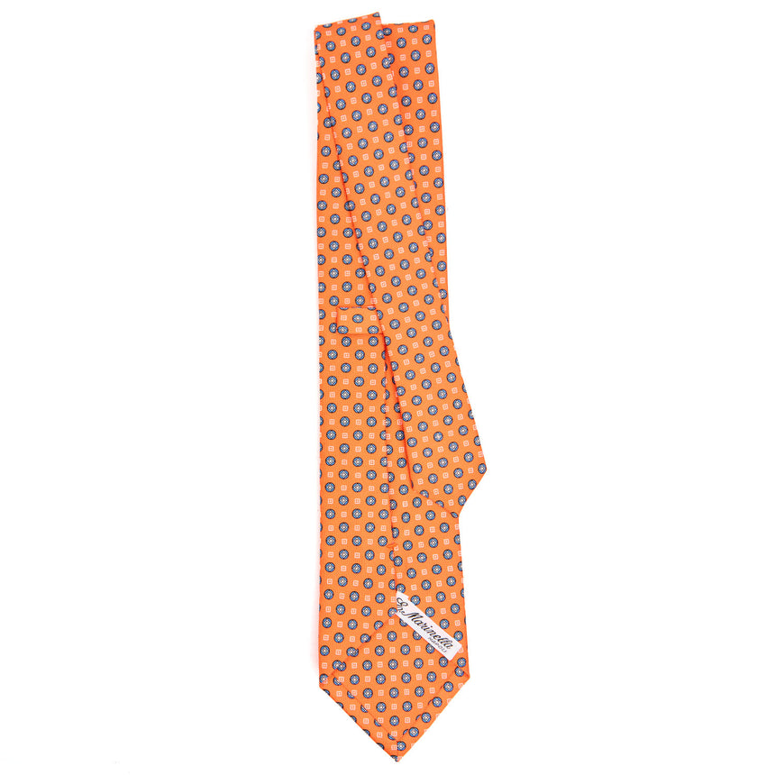 ORANGE CLASSIC SILK TIE