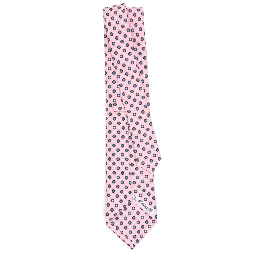 CRAVATTA SARTORIALE CLASSICA IN SETA ROSA