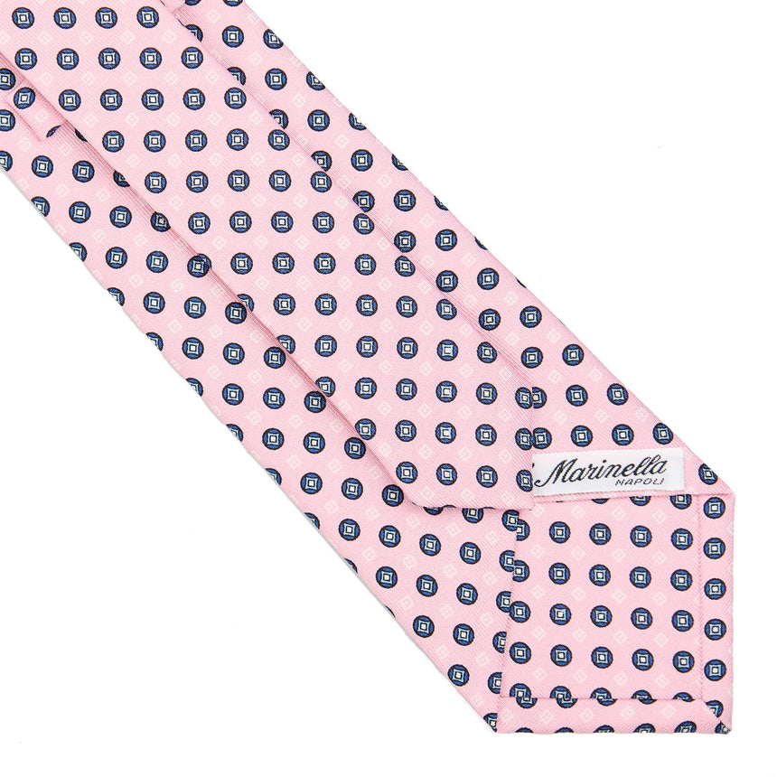 CRAVATTA SARTORIALE CLASSICA IN SETA ROSA