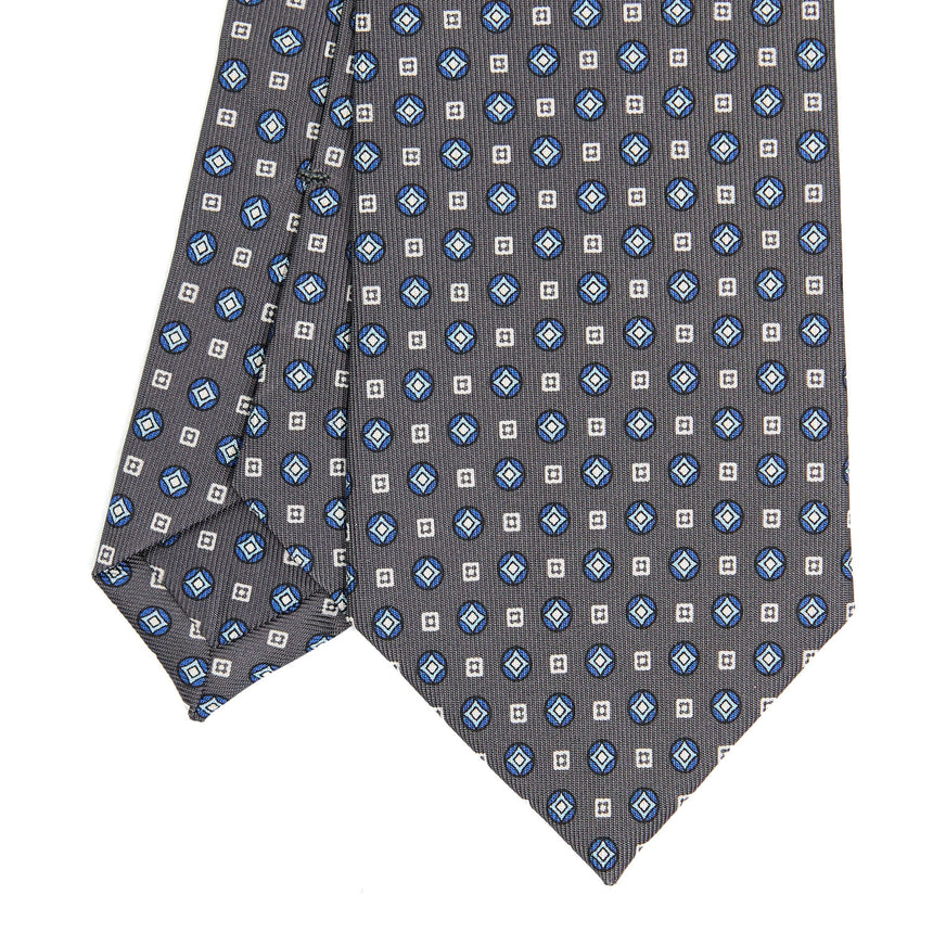 DARK GREY CLASSIC SILK TIE