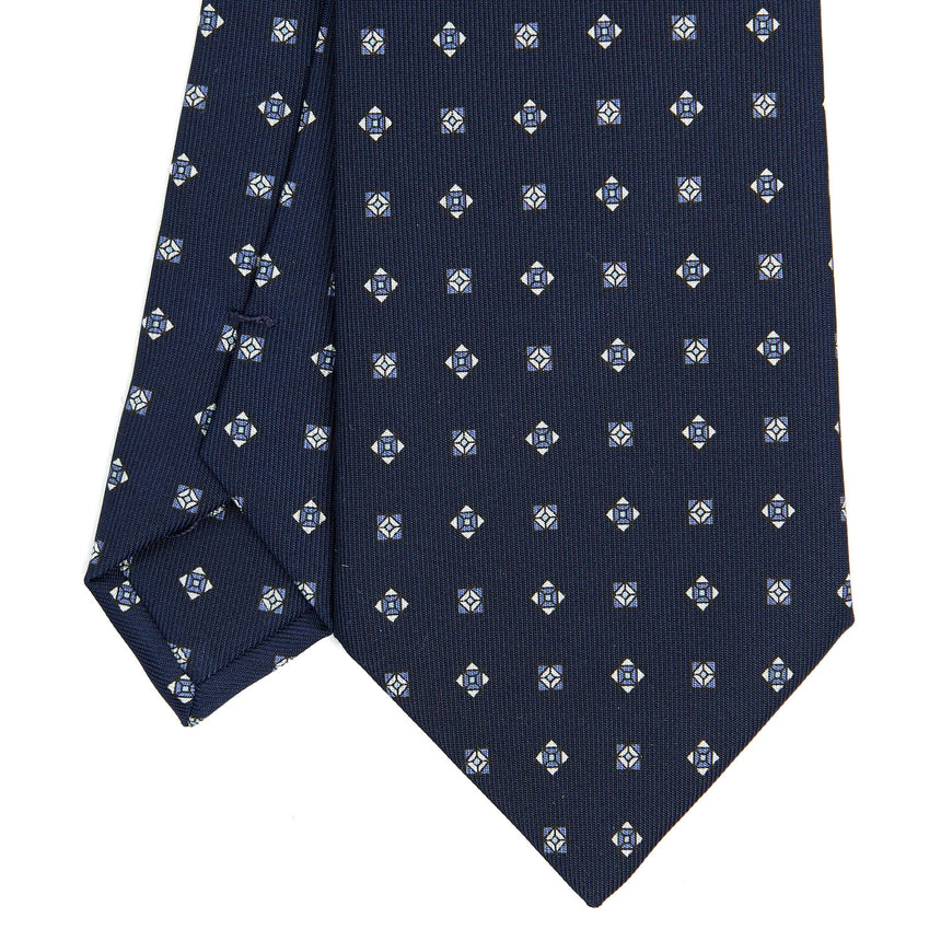 DARK BLUE CLASSIC SILK TIE