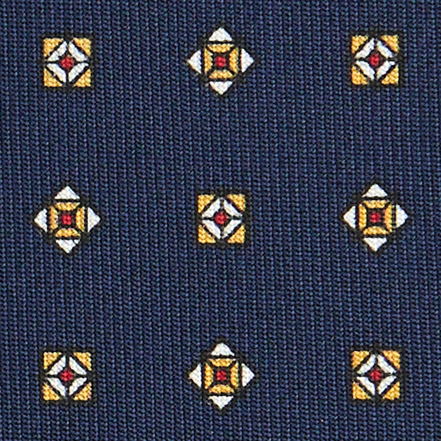 DARK BLUE CLASSIC SILK TIE
