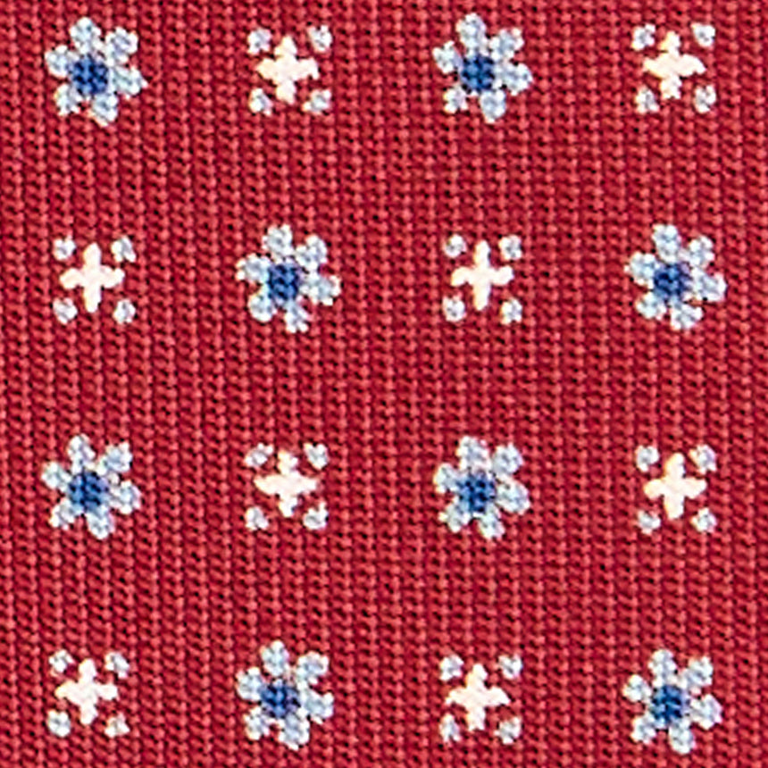 BURGUNDY CLASSIC SILK TIE