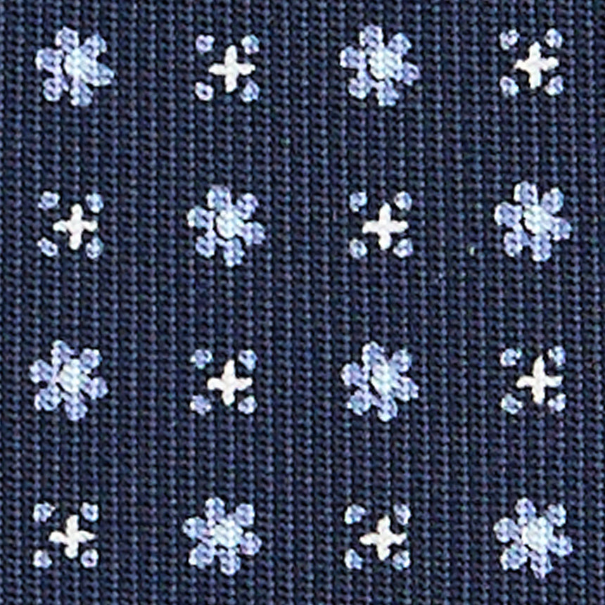 DARK BLUE CLASSIC SILK TIE