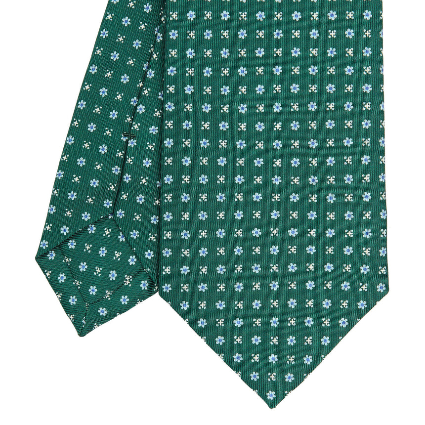 DARK GREEN CLASSIC SILK TIE