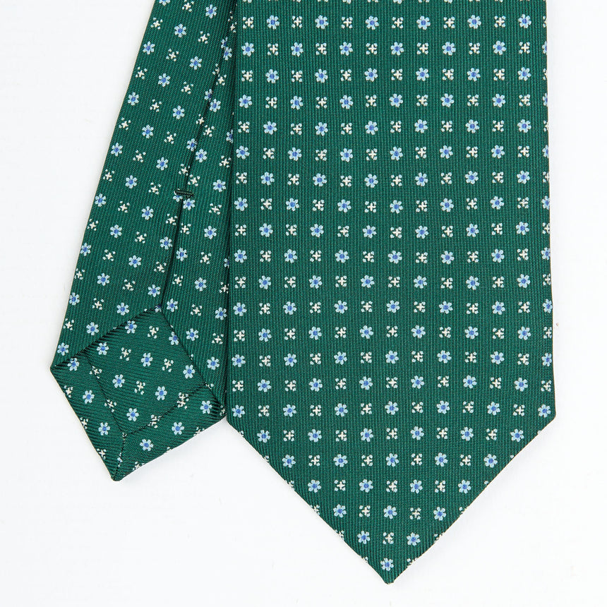 DARK GREEN CLASSIC SILK TIE