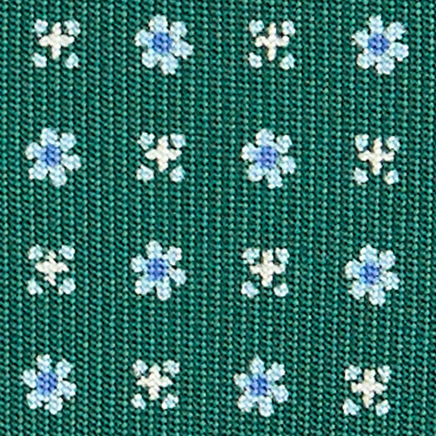 DARK GREEN CLASSIC SILK TIE