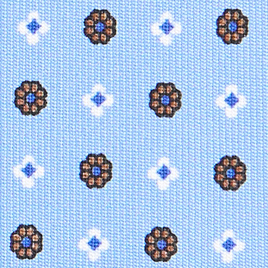 LIGHT BLUE CLASSIC SILK TIE