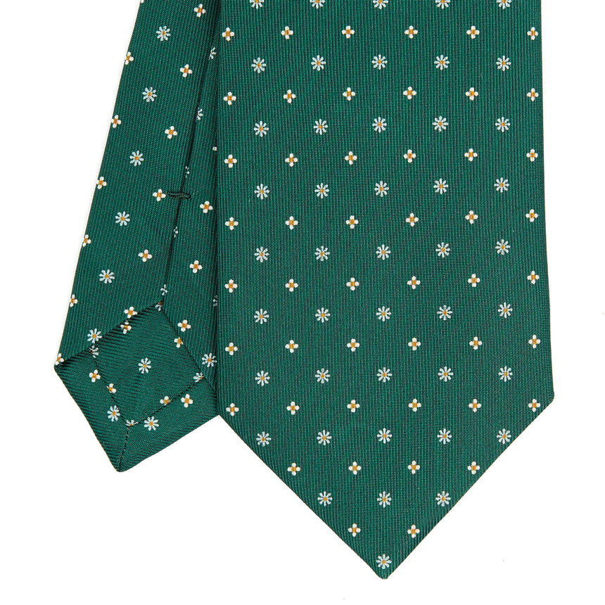 DARK GREEN CLASSIC SILK TIE