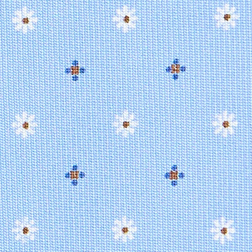 LIGHT BLUE CLASSIC SILK TIE