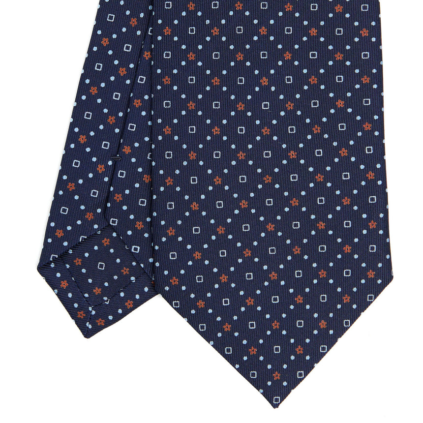 DARK BLUE CLASSIC SILK TIE