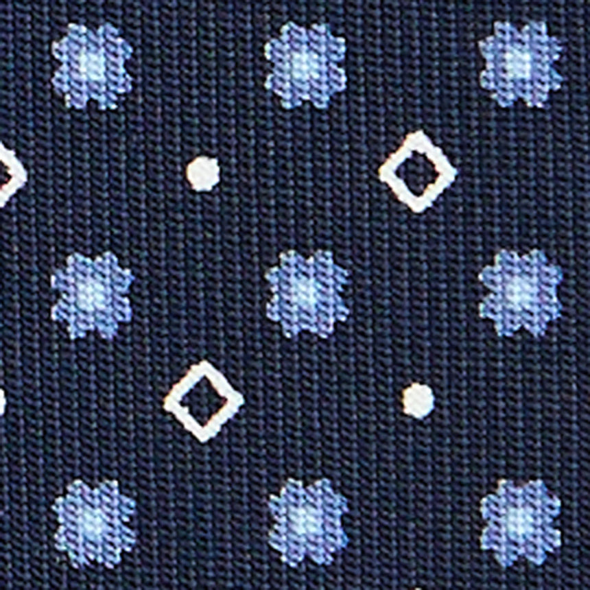 DARK BLUE CLASSIC SILK TIE