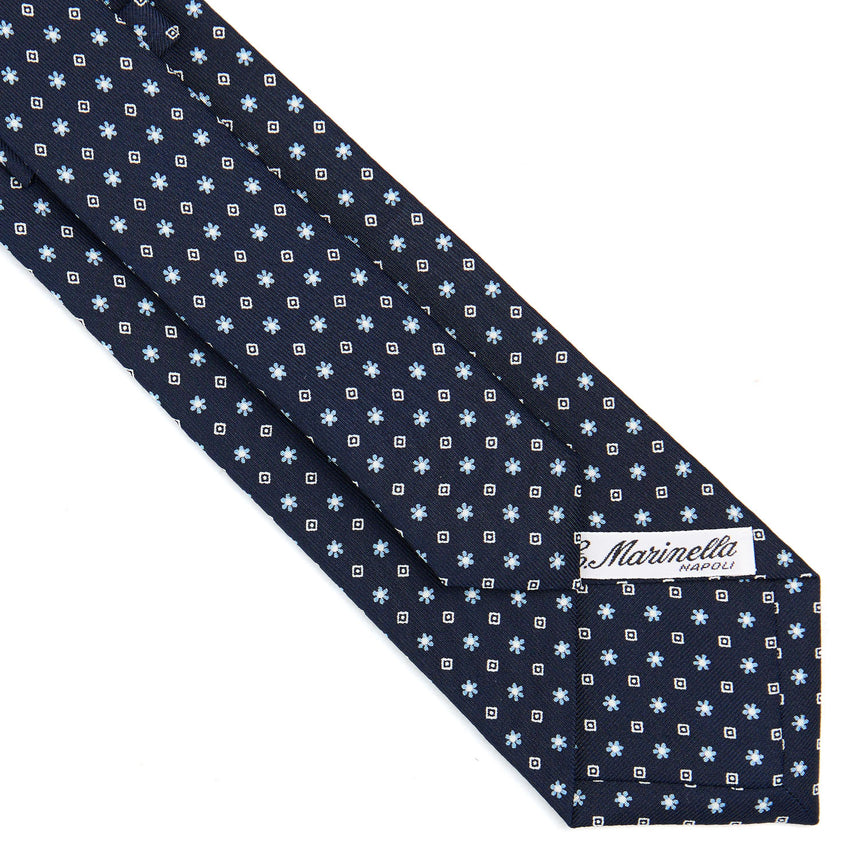 DARK BLUE CLASSIC SILK TIE
