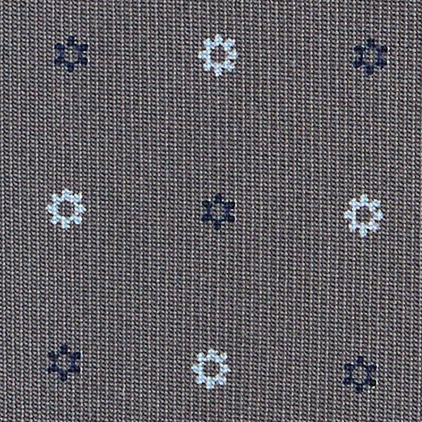 CRAVATTA SARTORIALE CLASSICA IN SETA GRIGIO SCURO