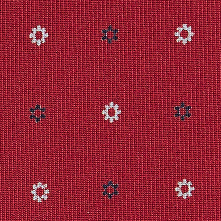 CRAVATTA SARTORIALE CLASSICA IN SETA BORDEAUX