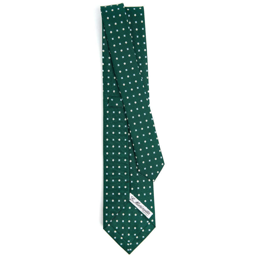 DARK GREEN CLASSIC SILK TIE