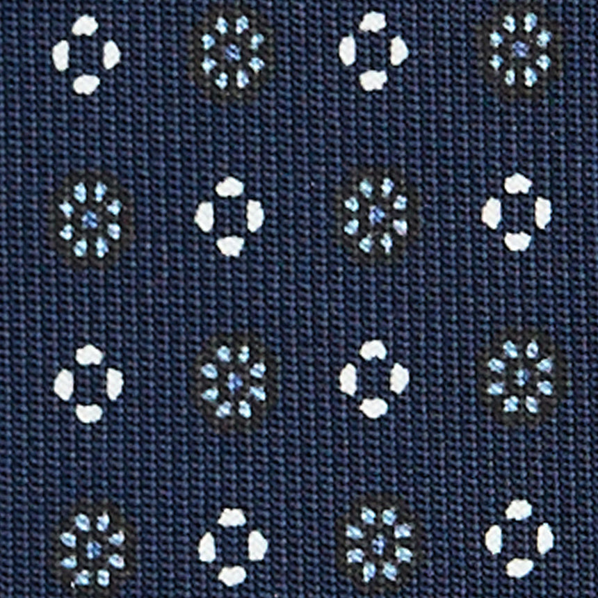 DARK BLUE CLASSIC SILK TIE