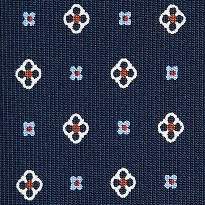 DARK BLUE CLASSIC SILK TIE