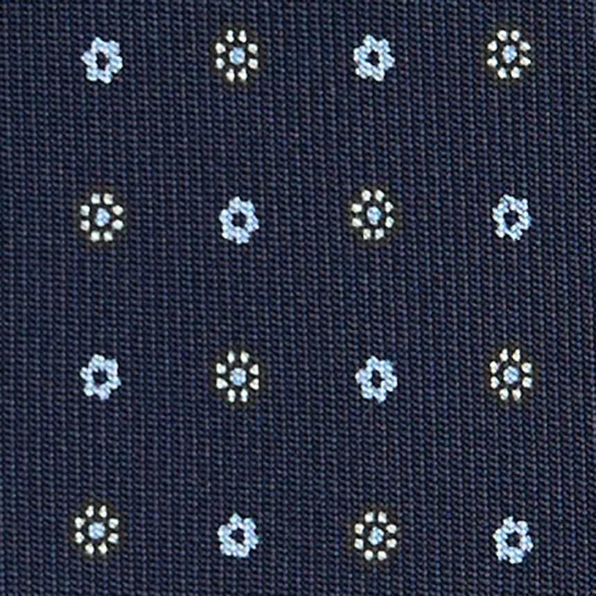 DARK BLUE CLASSIC SILK TIE