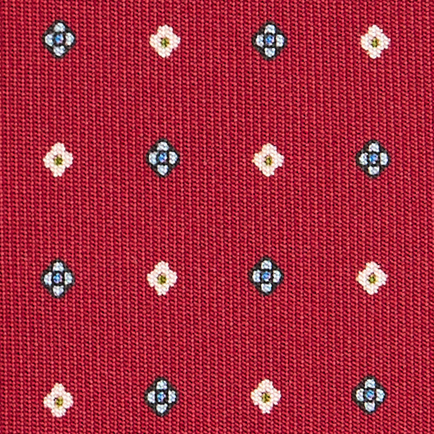 BURGUNDY CLASSIC SILK TIE